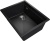 Rivelato LINO LN-554-L nero, мойка, гранит, черный Детальное фото товара: Rivelato LINO LN-554-L nero, мойка, гранит, черный