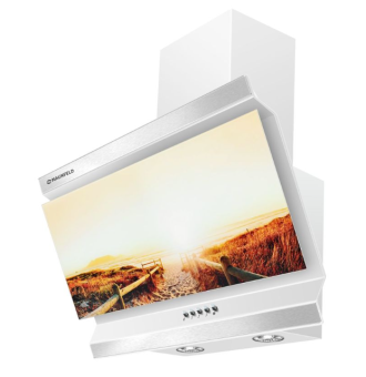 Детальное фото товара: Maunfeld стекло к вытяжке Berford 60 с декором "Город"