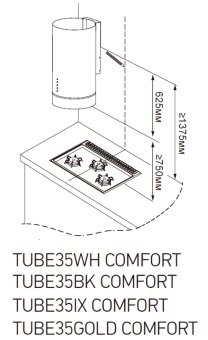 Детальное фото товара: MEFERI TUBE35BK COMFORT