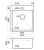 Omoikiri Akisame 46-GB, мойка, нержавеющая сталь/графит Детальное фото товара: Omoikiri Akisame 46-GB, мойка, нержавеющая сталь/графит