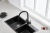 Emar EC-3015 Black, смеситель, черный Детальное фото товара: Emar EC-3015 Black, смеситель, черный