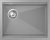 Rivelato LINO LN-554-L grigio metallizz, мойка, гранит, серый металлик Детальное фото товара: Rivelato LINO LN-554-L grigio metallizz, мойка, гранит, серый металлик