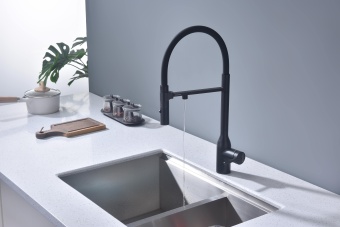 Детальное фото товара: Paulmark Magneto One, смеситель, антрацит
