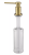 Paulmark BREVIT, дозатор для моющего средства, светлое золото Детальное фото товара: Paulmark BREVIT, дозатор для моющего средства, светлое золото