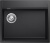 Rivelato TESORO TR-605-L nero, мойка, гранит, черный Детальное фото товара: Rivelato TESORO TR-605-L nero, мойка, гранит, черный