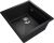Rivelato LINO LN-454-L nero, мойка, гранит, черный Детальное фото товара: Rivelato LINO LN-454-L nero, мойка, гранит, черный