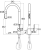 Paulmark Universal, смеситель, вороненая сталь Детальное фото товара: Paulmark Universal, смеситель, вороненая сталь
