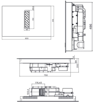 Детальное фото товара: Maunfeld MIHC834SF2BK
