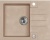 ALVEUS ROCK 30 GRANITAL BEIGE-G55, мойка, гранит, бежевый (с сифоном 1105296) Детальное фото товара: ALVEUS ROCK 30 GRANITAL BEIGE-G55, мойка, гранит, бежевый (с сифоном 1105296)