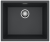 ALVEUS OMNI 30 GRANITAL DEEP BLACK-G90, мойка, гранит, черный матовый (в комп. с сифоном 1145083) Детальное фото товара: ALVEUS OMNI 30 GRANITAL DEEP BLACK-G90, мойка, гранит, черный матовый (в комп. с сифоном 1145083)