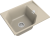 Rivelato LOCUS LS-65 beige scuro, мойка, гранит, темно-бежевый Детальное фото товара: Rivelato LOCUS LS-65 beige scuro, мойка, гранит, темно-бежевый