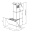 Monsher ROUEN 60 Blanc Verre Детальное фото товара: Monsher ROUEN 60 Blanc Verre