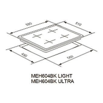 Детальное фото товара: MEFERI MEH604BK ULTRA