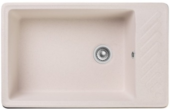 Детальное фото товара: GranFest QUARZ GF-ZL-51, мойка, гранит, белый