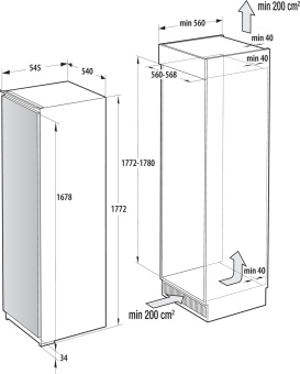 Детальное фото товара: Gorenje RI517E41WF