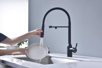 Детальное фото товара: Paulmark Magneto One, смеситель, антрацит