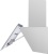 Maunfeld MERSEY 60 Inox Glass white Детальное фото товара: Maunfeld MERSEY 60 Inox Glass white