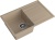 GranFest QUADRO GF-Q-780 L, мойка, мрамор, песок Детальное фото товара: GranFest QUADRO GF-Q-780 L, мойка, мрамор, песок