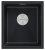 Paulmark LUMI 41UNI, мойка, гранит, черный металлик Детальное фото товара: Paulmark LUMI 41UNI, мойка, гранит, черный металлик