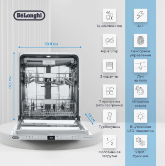 Детальное фото товара: DeLonghi DDW 06F Supreme nova