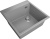 Rivelato TESORO TR-505-R grigio metallizz, мойка, гранит, серый металлик Детальное фото товара: Rivelato TESORO TR-505-R grigio metallizz, мойка, гранит, серый металлик