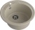 GranFest RONDO GF-R-520, мойка, мрамор, топаз Детальное фото товара: GranFest RONDO GF-R-520, мойка, мрамор, топаз