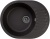 GranFest QUARZ GF-Z58, мойка, гранит, черный Детальное фото товара: GranFest QUARZ GF-Z58, мойка, гранит, черный