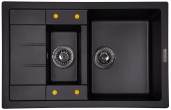 Детальное фото товара: Ecoshtein RECHTECK 781.5, мойка, гранит, антрацит
