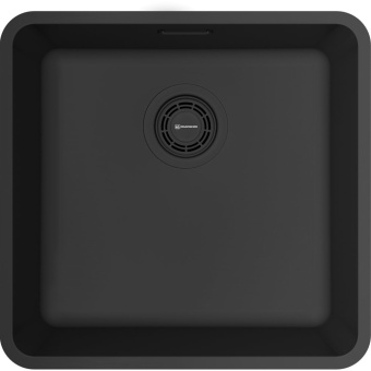 Детальное фото товара: Omoikiri Omi 43-U/I-GB Ultra, мойка, нержавеющая сталь/графит