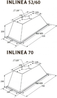 Детальное фото товара: Kuppersberg INLINEA 70 WX