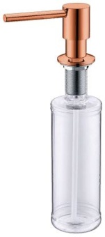 Детальное фото товара: ALVEUS PLUM 0,32L COPPER, дозатор для моющего средства, медь