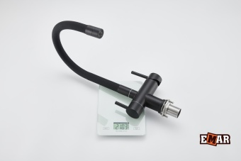 Детальное фото товара: Emar EC-3015 Black, смеситель, черный