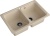 GranFest STANDART GF-S-780 K, мойка, мрамор, кашемир Детальное фото товара: GranFest STANDART GF-S-780 K, мойка, мрамор, кашемир