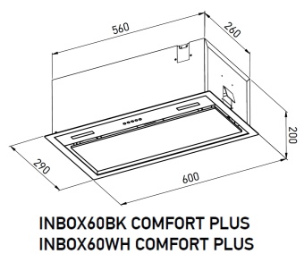Детальное фото товара: MEFERI INBOX60WH COMFORT PLUS