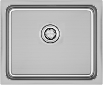 Детальное фото товара: Paulmark VISTA 54, мойка, нержавеющая сталь брашированная
