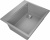 Rivelato TESORO TR-605-R grigio metallizz, мойка, гранит, серый металлик Детальное фото товара: Rivelato TESORO TR-605-R grigio metallizz, мойка, гранит, серый металлик