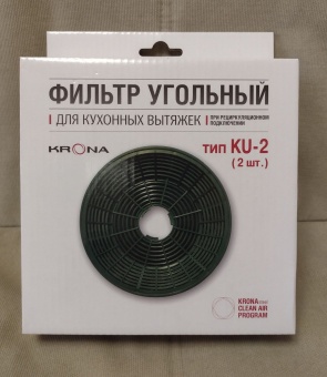 Детальное фото товара: Krona фильтр угольный тип KU-2 (2 шт.)