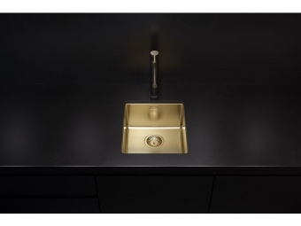 Детальное фото товара: ALVEUS KOMBINO 20 MONARCH COPPER SAT-90, мойка, нерж. сталь, медь (в компл. с выпуском без сиф.)