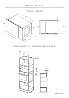 Детальное фото товара: Kuppersberg HMW 651 W