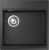Rivelato TESORO TR-505-L nero, мойка, гранит, черный Детальное фото товара: Rivelato TESORO TR-505-L nero, мойка, гранит, черный