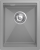 Rivelato LINO LN-354 grigio metallizz, мойка, гранит, серый металлик Детальное фото товара: Rivelato LINO LN-354 grigio metallizz, мойка, гранит, серый металлик