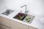Paulmark NEXT-MULTI SINK 54 UNI, мойка, нержавеющая сталь брашированная Детальное фото товара: Paulmark NEXT-MULTI SINK 54 UNI, мойка, нержавеющая сталь брашированная