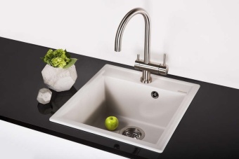 Детальное фото товара: Omoikiri Daisen 46-GR, мойка, гранит, leningrad grey