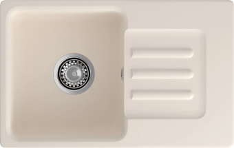 Детальное фото товара: GranFest GF-SMART 680 L, мойка, мрамор, белый