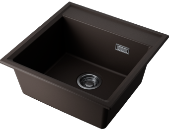 Детальное фото товара: Omoikiri Daisen 51-ES, мойка, гранит, espresso