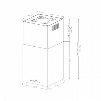 Детальное фото товара: Korting KHA 45970 W Cube