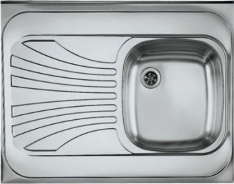Детальное фото товара: ALVEUS GENESIS PRIMAL 010D-NNI-60, мойка, нержавеющая сталь (без выпуска и сифона)