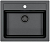 Фото товара: ALVEUS GRANITAL ATROX 30 CARBON - G91, мойка, гранит, черный (в комплекте с сифоном 1148149)