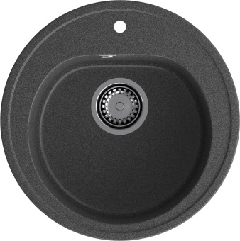 Детальное фото товара: GranFest RONDO GF-R-510, мойка, мрамор, графит