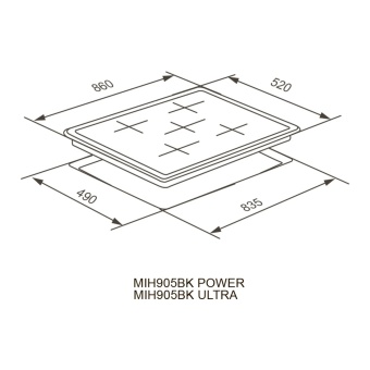 Детальное фото товара: MEFERI MIH905BK ULTRA